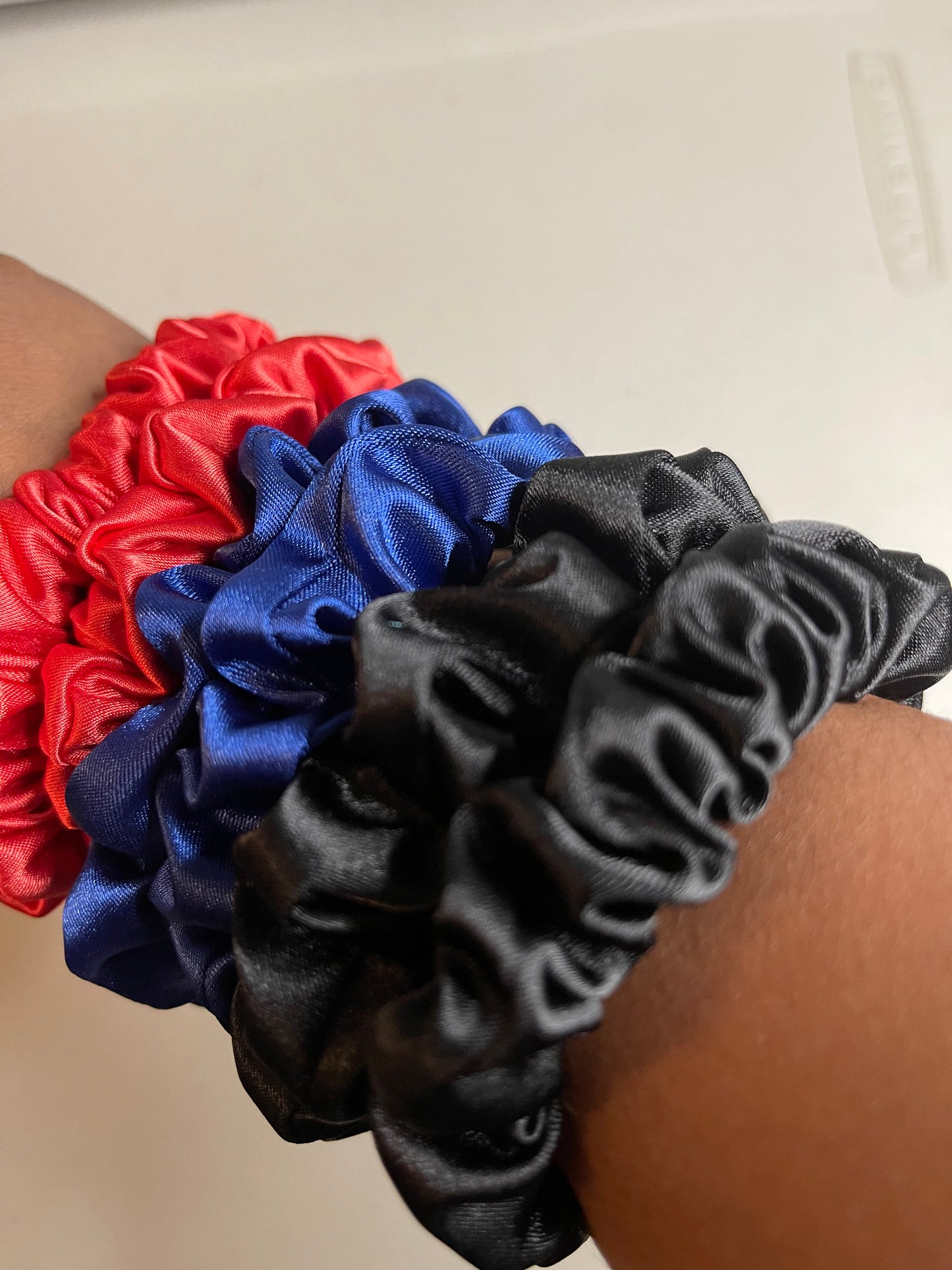 Mini Me Satin Scrunchie Set