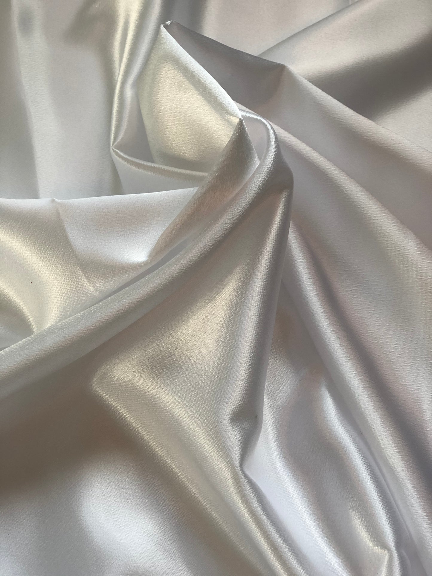 Winter White Satin Pillowcase