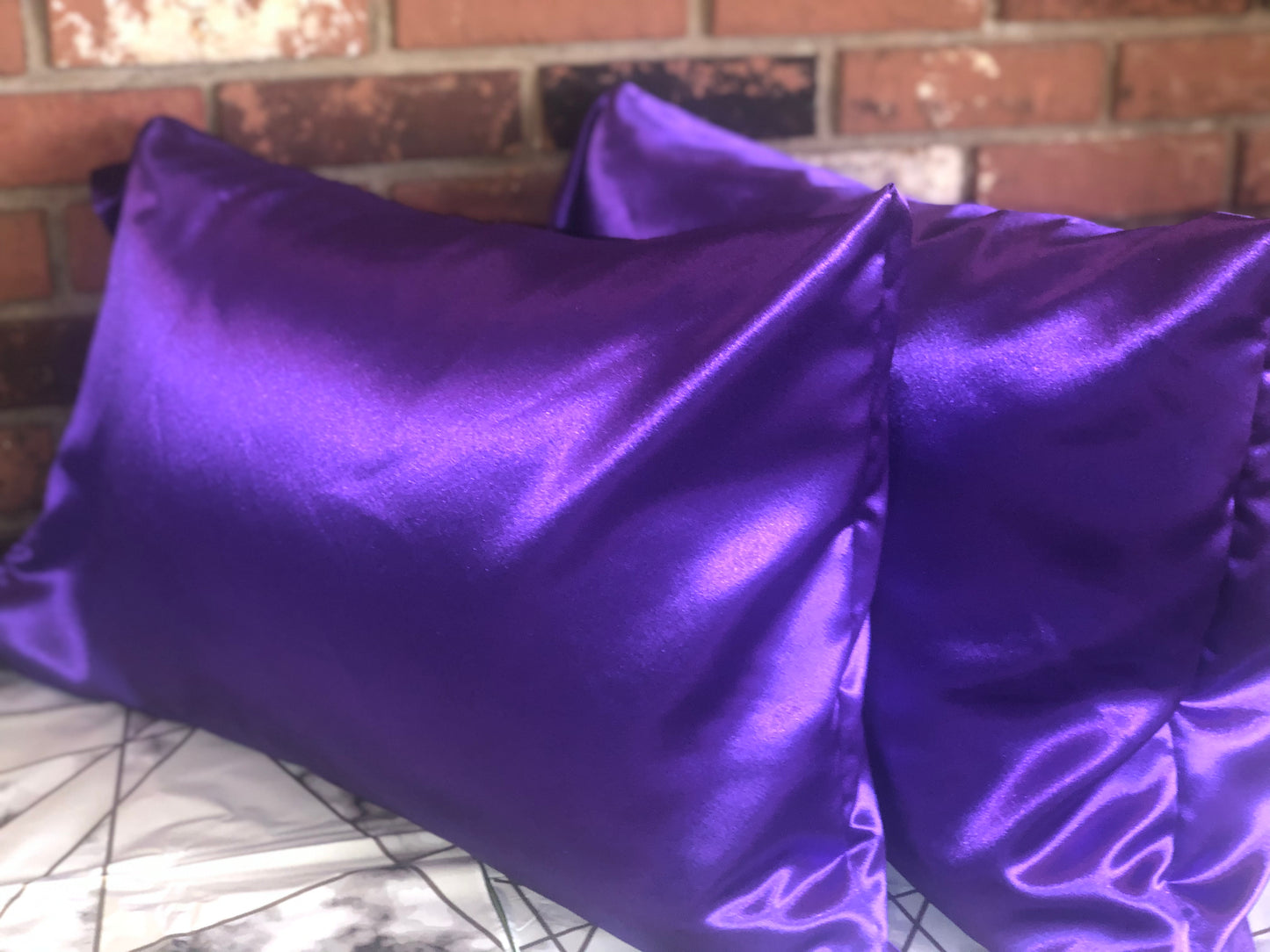 Royalty Purple Satin Pillowcases