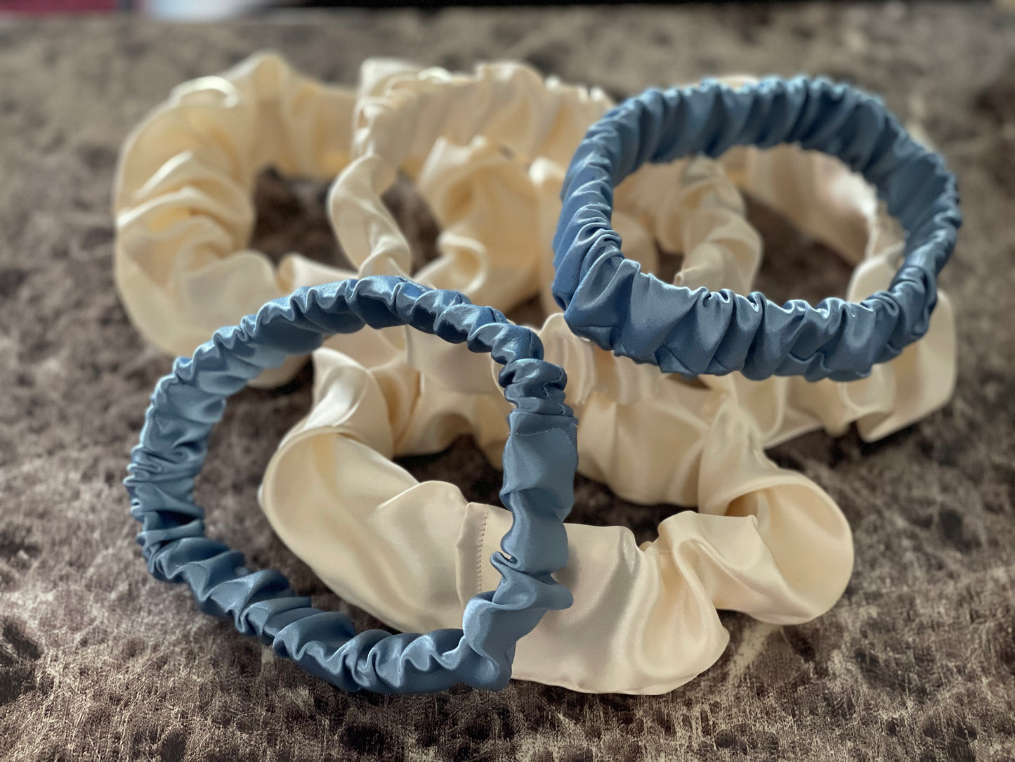 Mini Me Satin Scrunchie Set